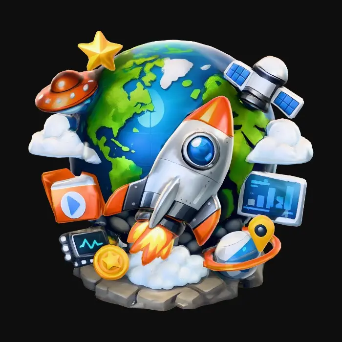 3D model for Global Launchpad