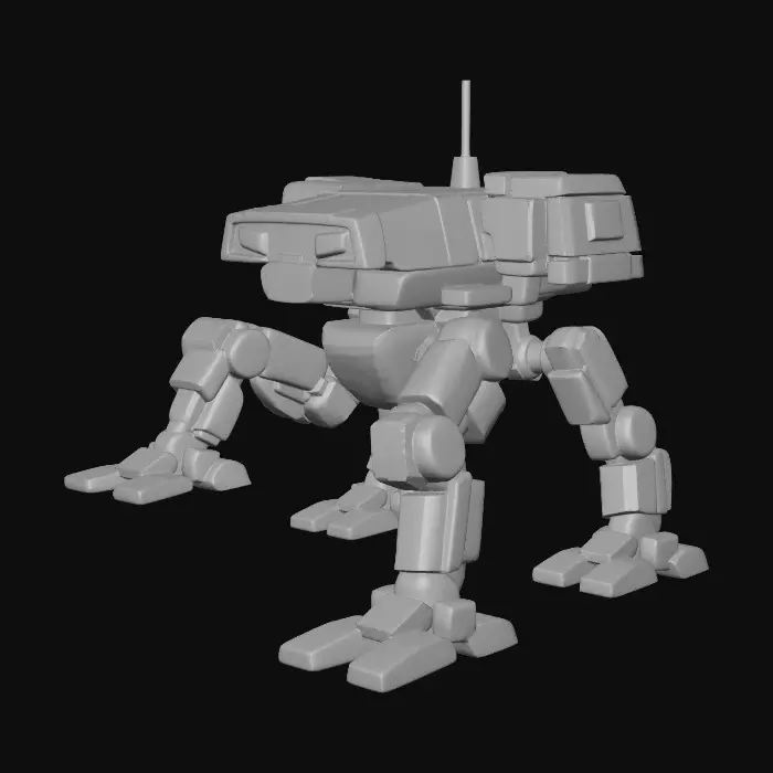 3D model for Verdant Quadwalker