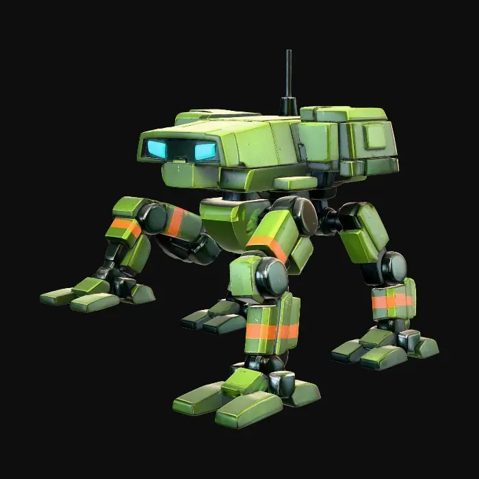 3D model for Verdant Quadwalker
