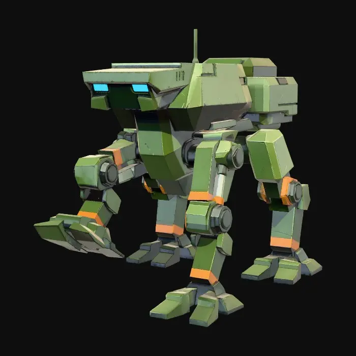 3D model for Verdant Sentinel
