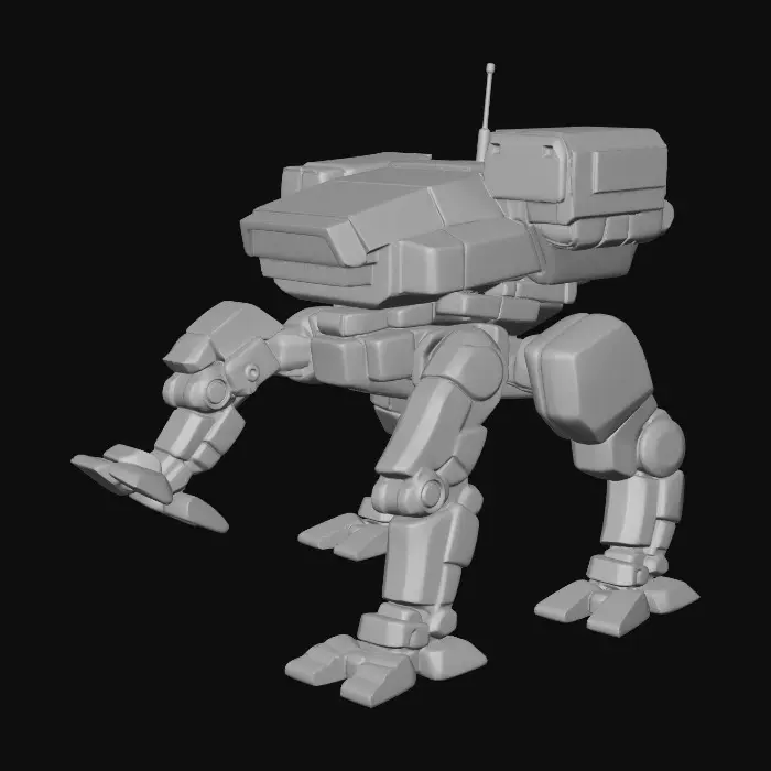 3D model for Cardboard Colossus