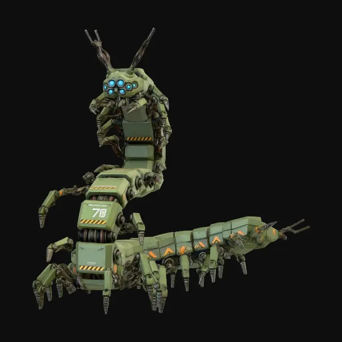 3D model for Caterpillar Siege Mech