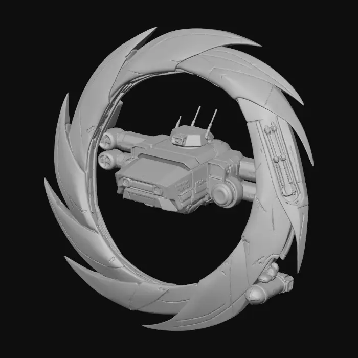 3D model for Vortex Hunter VH-01