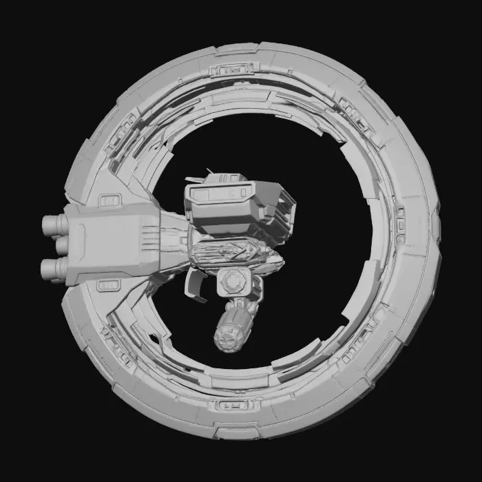 3D model for Vortex Hunter