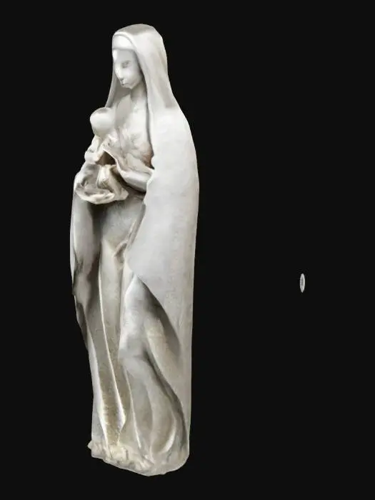 3D model for Madonna and Child Statue