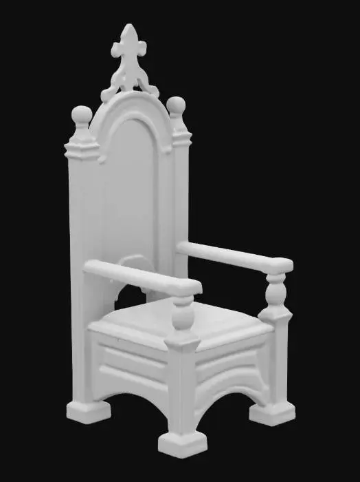 3D model for Church Chair