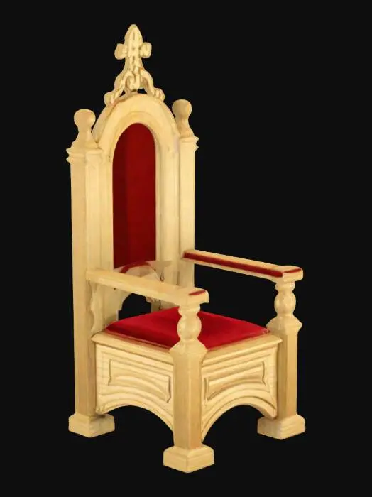 3D model for Church Chair