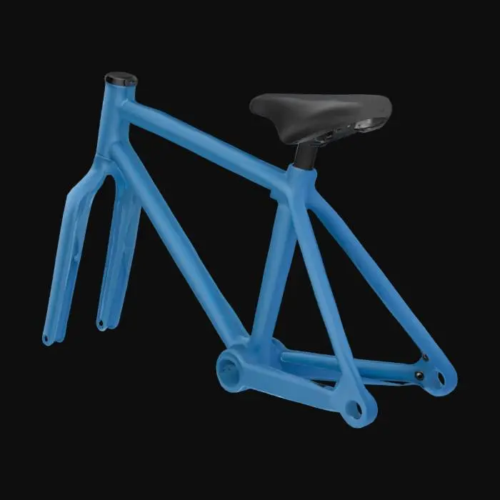 3D model for Blue Bicycle Frame