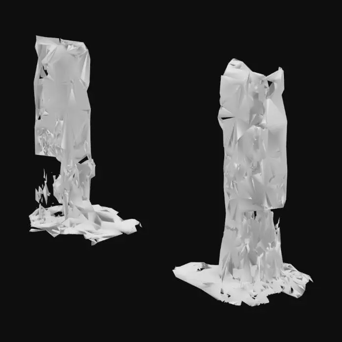 3D model for Dystopian Landscape