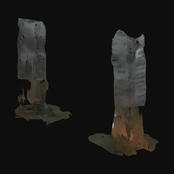 3D model for Dystopian Landscape