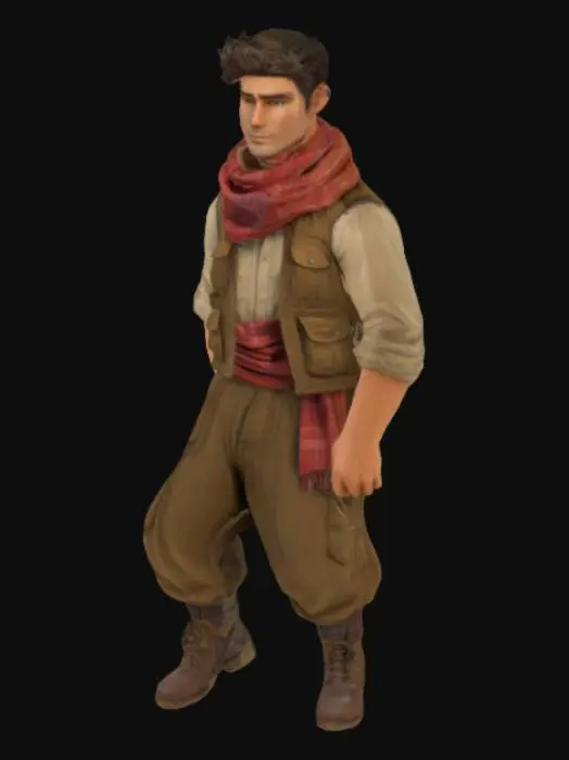 3D model for #symbolism #guide #greenbackground 