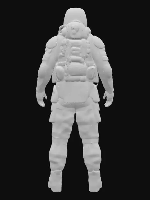 3D model for Hazmat Warrior