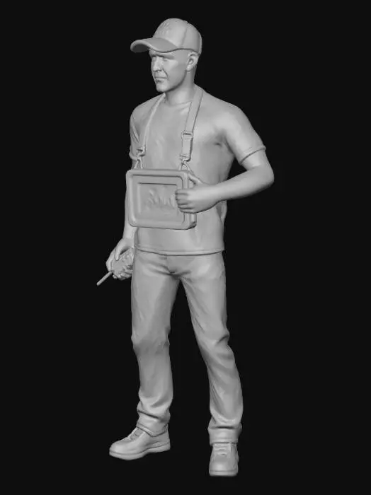 3D model for Gaffer on Set