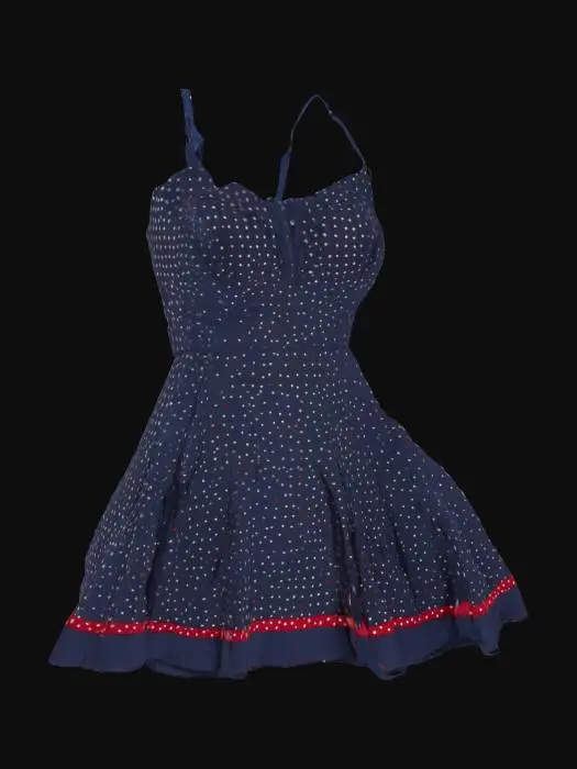 3D model for Polka Dot Summer Dress