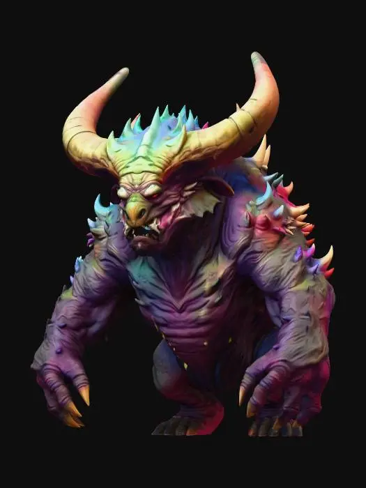 3D model for Infernal Behemoth