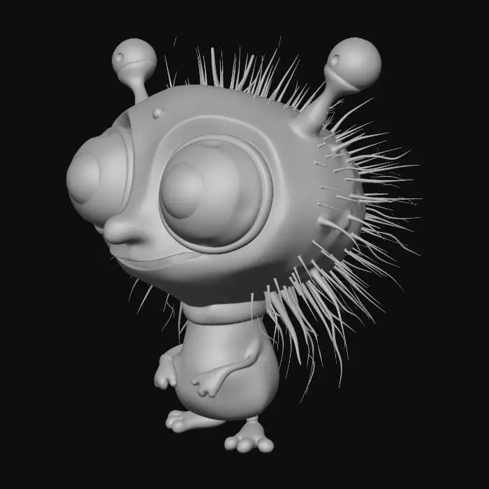 3D model for Starry-Eyed Creature