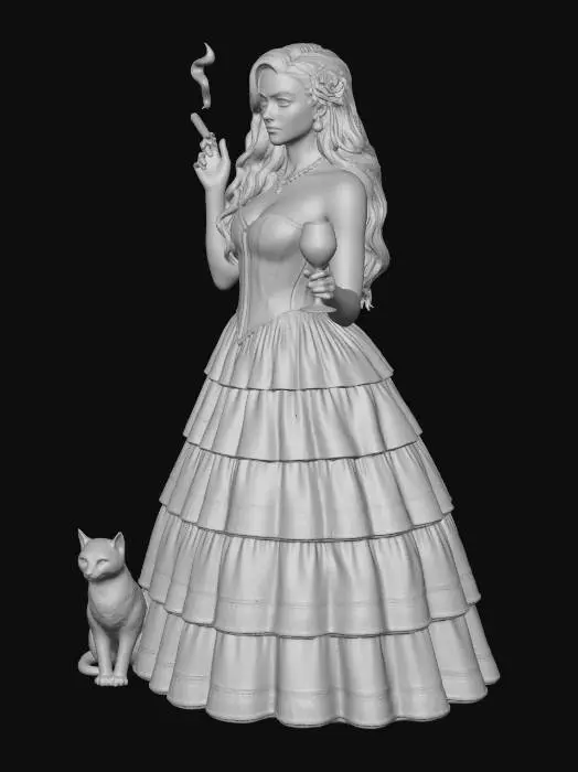 3D model for Crimson Siren