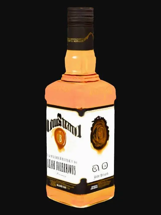 3D model for Bourbon Bottle