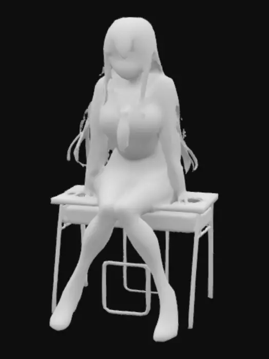 3D model for Twilight Black & Red