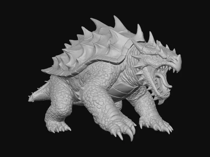 3D model for Tidebound Colossus, #Thanksgiving#