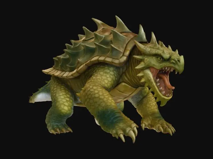 3D model for Tidebound Colossus, #Thanksgiving#