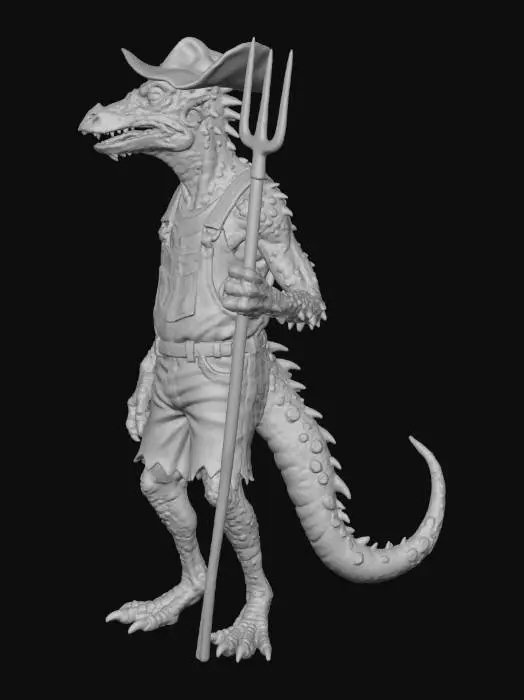 3D model for Reptile Rancher