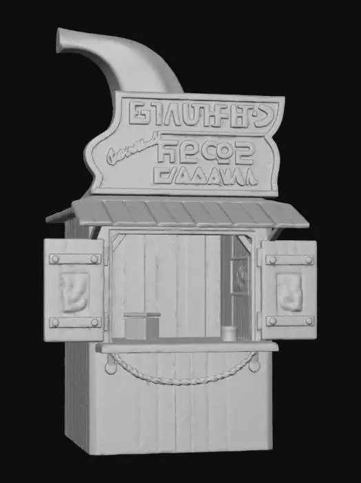 3D model for Banana Stand, #Halloween2025#
