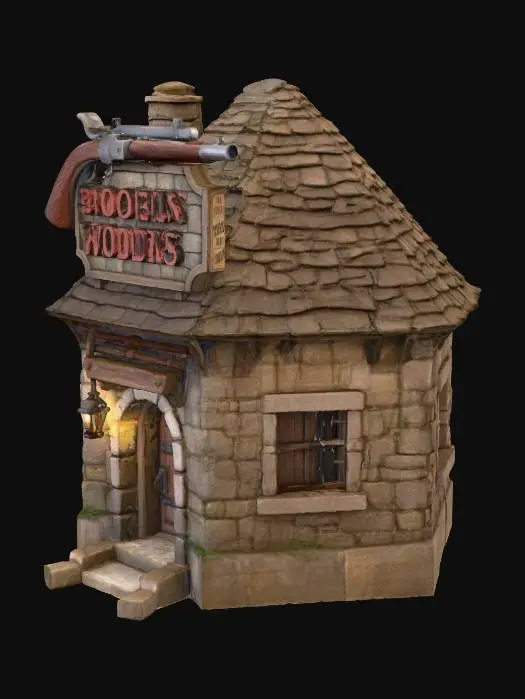 3D model for Shotgun Willie's Tavern