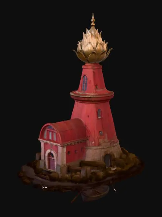 3D model for Kingdom’s Beacon, #Halloween2025#