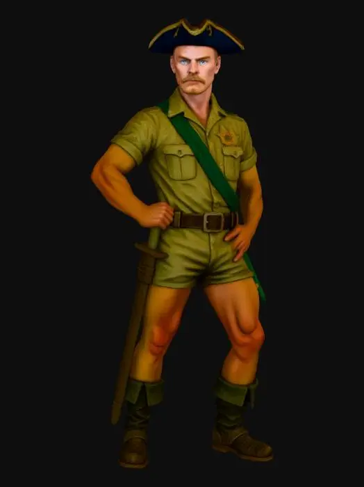 3D model for #Halloween2025#, Maritime Guardian