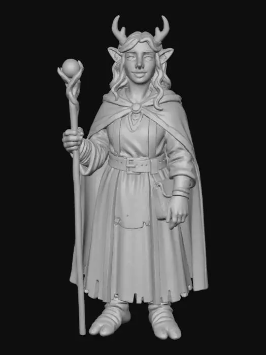 3D model for Mystic Forest Adventurer