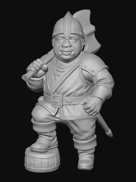 3D model for The Stout Defender