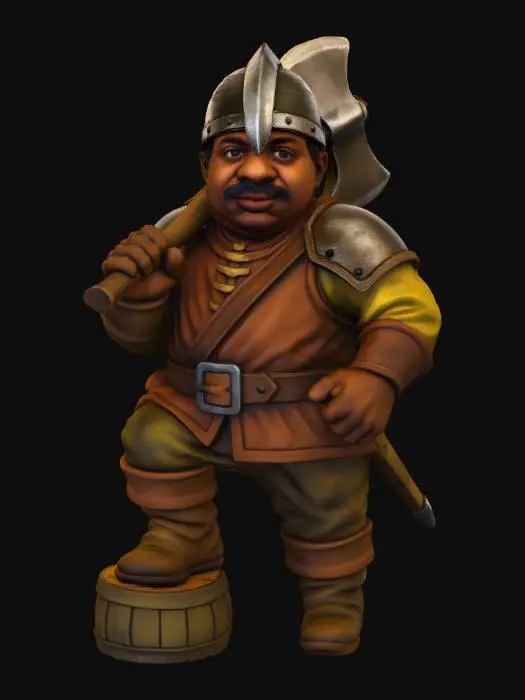 3D model for The Stout Defender