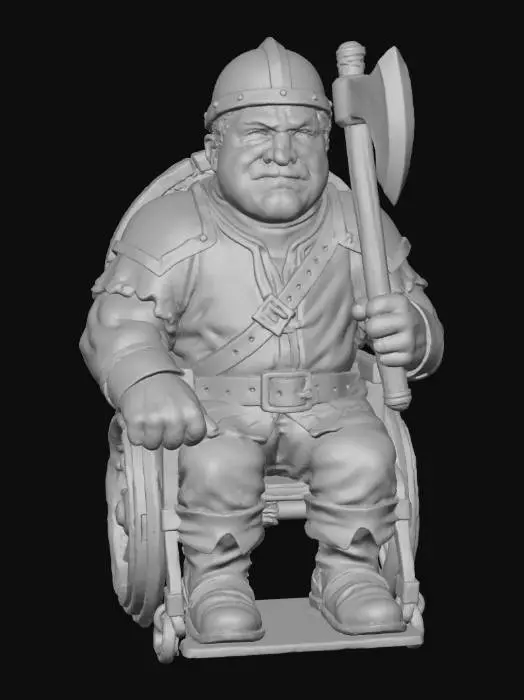 3D model for Warrior Resolve