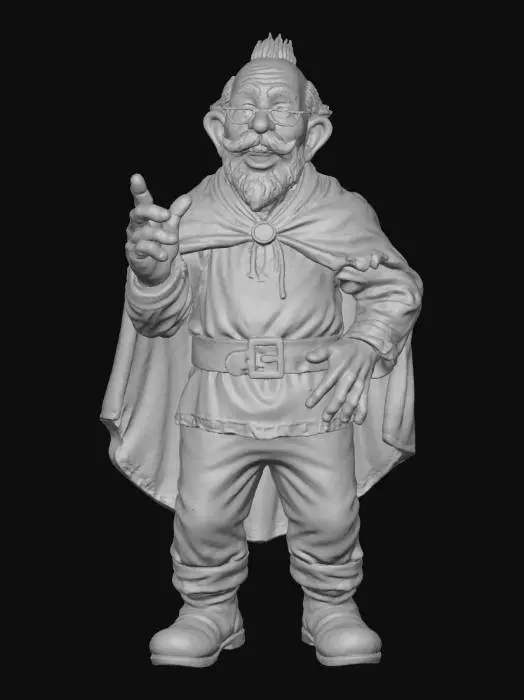 3D model for The Wise Storyteller