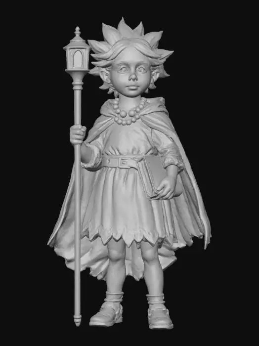 3D model for Lantern Bearer