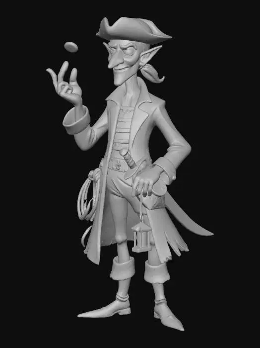 3D model for Pirate's Gambit, #Thanksgiving#