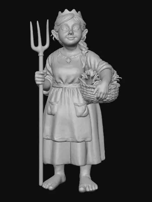 3D model for Garden Princess, #Thanksgiving#