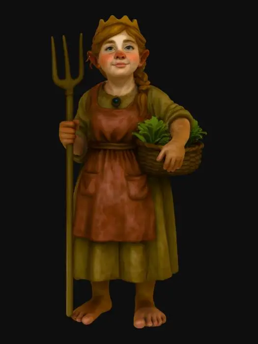 3D model for Garden Princess, #Thanksgiving#
