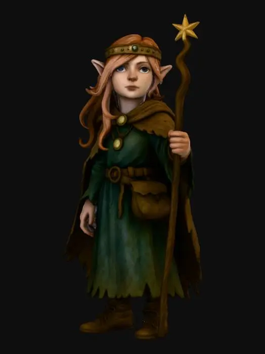 3D model for Enchanted Wanderer, #Thanksgiving#