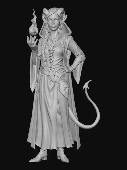 3D model for Enchanted Flamekeeper