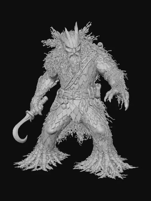 3D model for Cedar “Split-Trunk"#Christmas2025# Striker