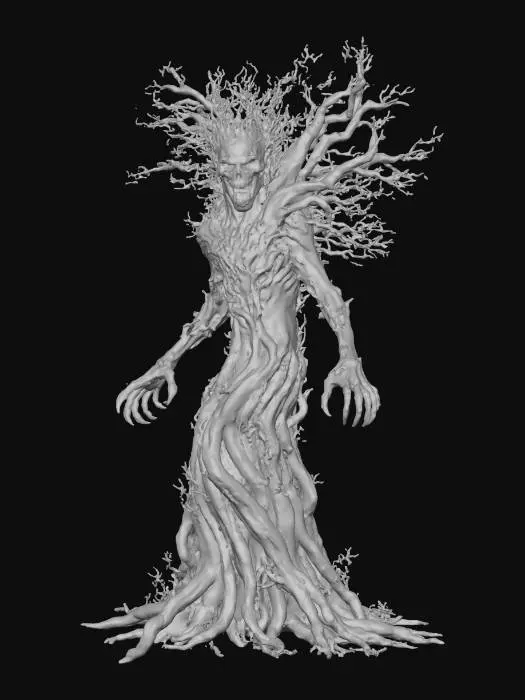 3D model for Gnarled Guardian, #Christmas2025#