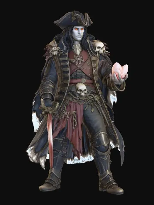 3D model for Captain of the Forsaken Sea, #Christmas2025#