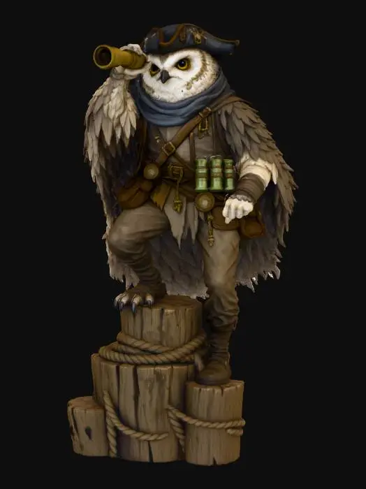 3D model for Seafaring Owlin, #Christmas2025#