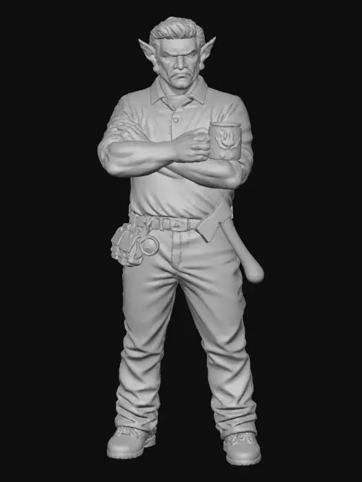 3D model for Dockside Orc, #Christmas2025#