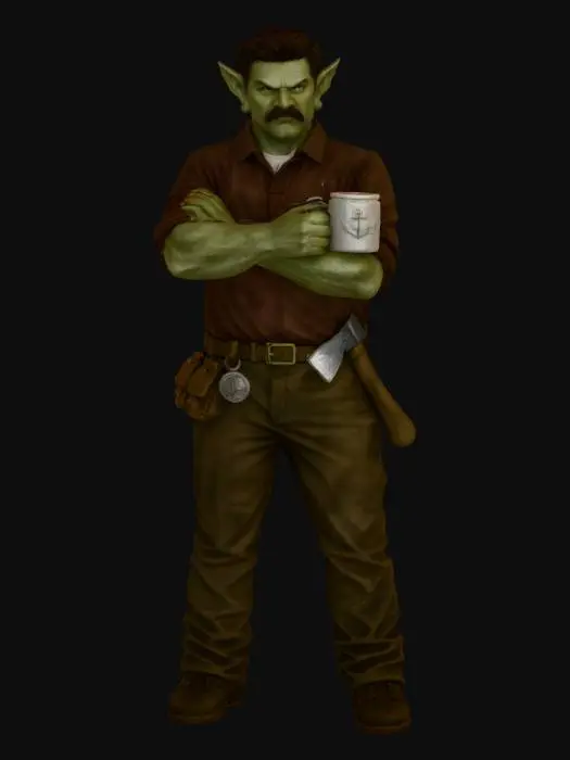 3D model for Dockside Orc, #Christmas2025#