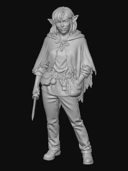 3D model for Orc Rogue, #Christmas2025#