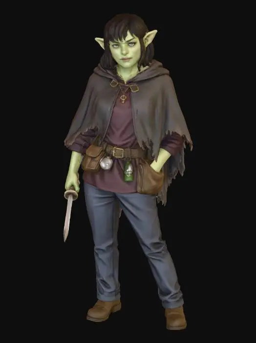 3D model for Orc Rogue, #Christmas2025#