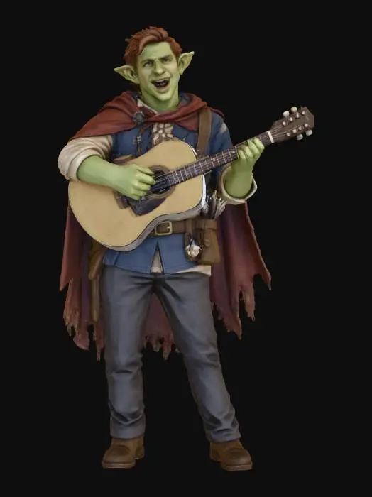 3D model for Orc Bard's Melody, #Christmas2025#